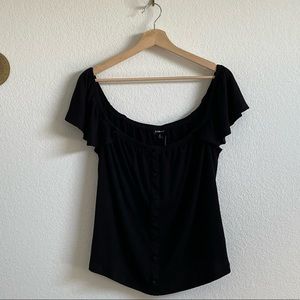Torrid Off-the-shoulder Crop Top - Size 2X - New with tags